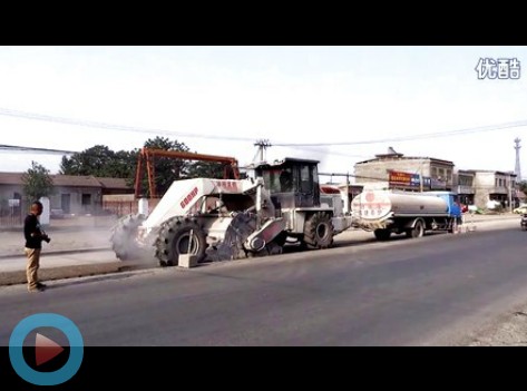 WR2300L，長葛S325省道水穩路基冷再生