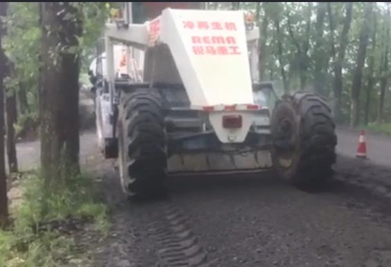 WR450，水穩路基施工